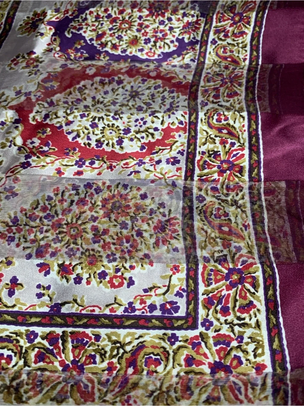 Yves Saint Laurent luxurious silk